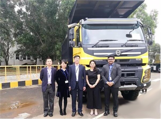 嚴鑒鉑訪問沃爾沃印度班加羅爾工廠.賽襄軸承網站資訊